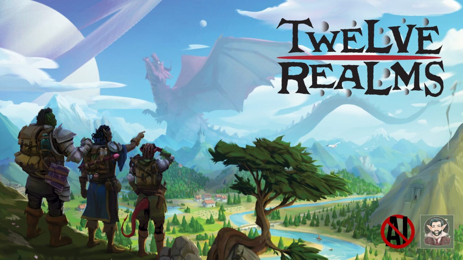 Twelve Realms cover art and wordmark